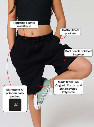 Bounce Shorts Black