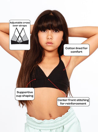 Tap-in Triangle Top Black