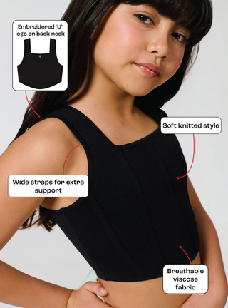 Miss Independent Corset Black