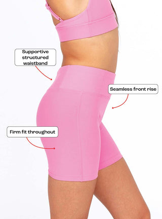 Girls Studio Bike Shorts Pink