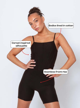 Prima Unitard Black