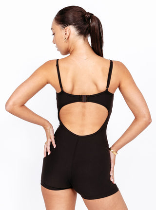 Too Proud Unitard Black