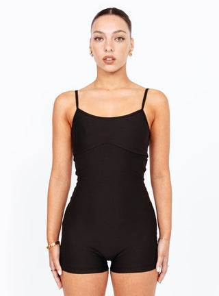 Too Proud Unitard Black