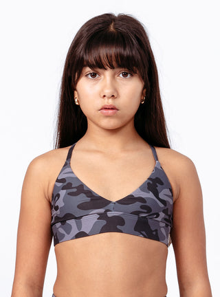 Turn Up Triangle Top Camouflage