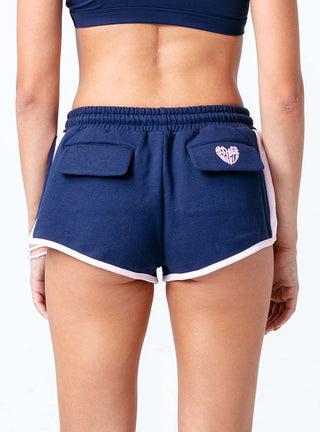 College Shorts Navy