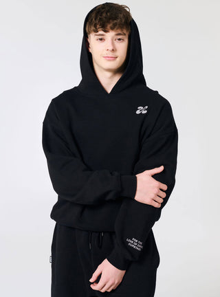 Adults Choreographer Logo Freestyle Oversized Hoodie Black