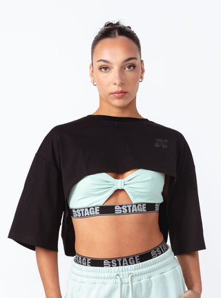 Women's Improv Crop Top Black