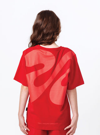 Kids U Logo Freestyle Baggy Red