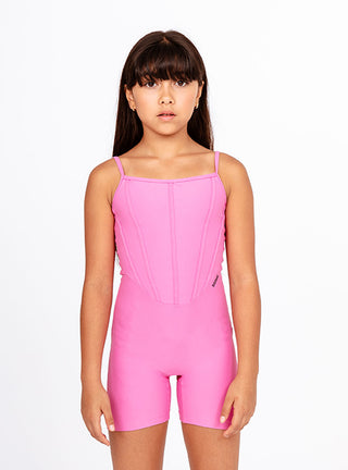 Girls Prima Unitard Pink