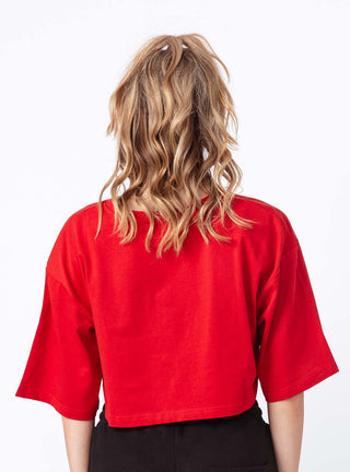 Women's Improv Crop Top Red