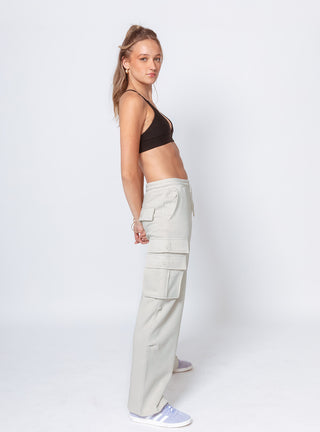 Women's Pop & Lock Cargo Pants Grey