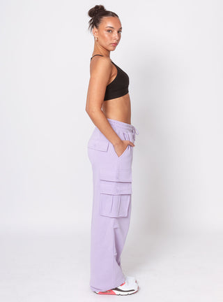 Pop & Lock Cargo Pants Lavender