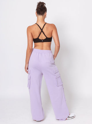 Pop & Lock Cargo Pants Lavender