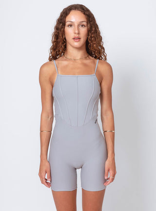 Women's Prima Unitard Grey