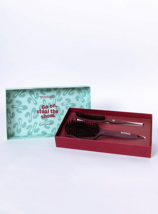 Backstage Brush Set Maroon