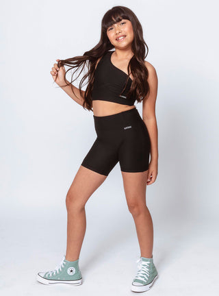 Girls Studio Bike Shorts Black