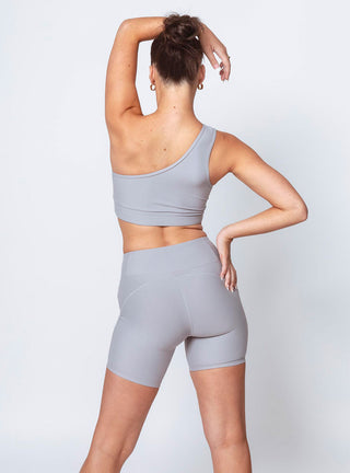 Women's Solo Shoulder Top Grey