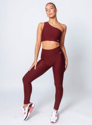 Women's Studio Tights Maroon
