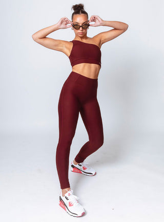 Studio Tights Maroon
